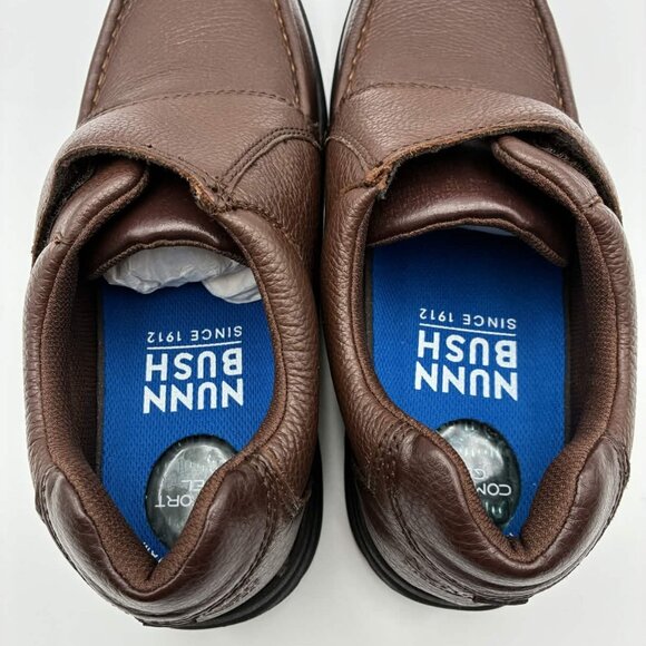 Nunn Bush Leather Strap Loafer Brown Men’s 10.5W Style 84814-247 main image 10